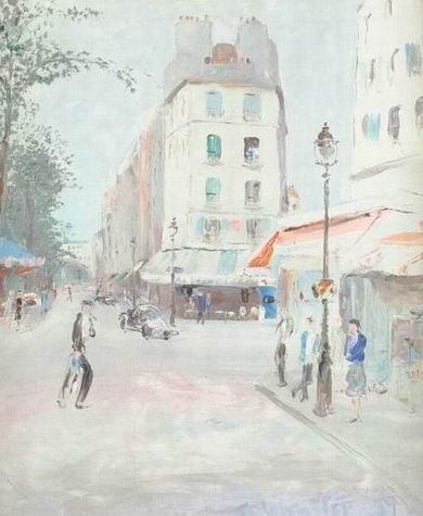 Paris Scene oil painting